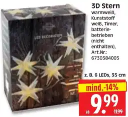 Herkules Baumarkt 3D Stern Angebot