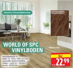 Herkules Baumarkt World of spc vinylboden Angebot