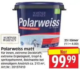 Herkules Baumarkt Polarweiss matt Angebot