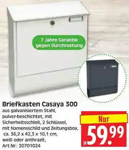 Herkules Baumarkt Briefkasten Casaya 300 Angebot
