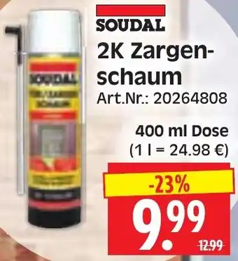 Herkules Baumarkt SOUDAL 2K Zargenschaum Angebot