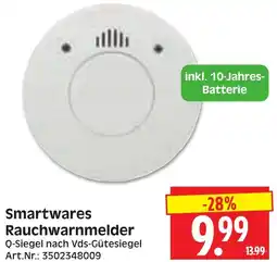 Herkules Baumarkt Smartwares Rauchwarnmelder Angebot