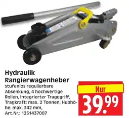 Herkules Baumarkt Hydraulik Rangierwagenheber Angebot
