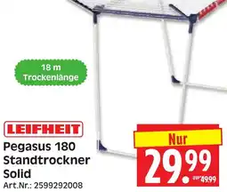 Herkules Baumarkt LEIFHEIT Pegasus 180 Standtrockner Solid Angebot