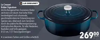 CITTI Markt LE CREUSET Bräter Signature Angebot