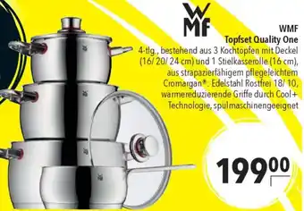 CITTI Markt WMF Topfset Quality One Angebot