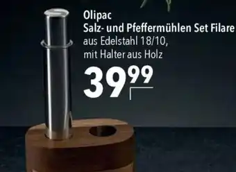 CITTI Markt Olipac Salz- und Pfeffermühlen Set Filare Angebot