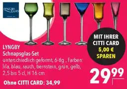 CITTI Markt LYNGBY Schnapsglas-Set Angebot