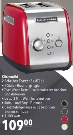 CITTI Markt KitchenAid 2-Scheiben-Toaster 5KMT221 Angebot