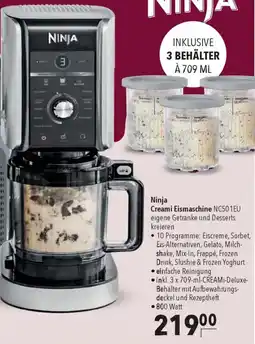 CITTI Markt Ninja Creami Eismaschine NC501EU Angebot