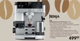 CITTI Markt Ninja Kaffeemaschine Luxe Café Premier ES601EU Angebot