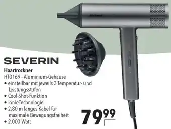 CITTI Markt SEVERIN Haartrockner HTO169-Aluminium-Gehäuse Angebot