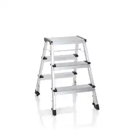 Netto Marken-Discount hjh OFFICE Klappleiter SOLID IV Aluminium Angebot