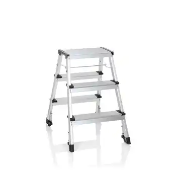 Netto Marken-Discount hjh OFFICE Klappleiter SOLID IV Aluminium Angebot