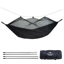 Netto Marken-Discount AMAZONAS Moskito Traveller Extreme Hängematte Tropen Netz Insekten Imprägniert Angebot