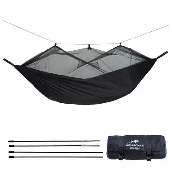 Netto Marken-Discount AMAZONAS Moskito Traveller Extreme Hängematte Tropen Netz Insekten Imprägniert Angebot
