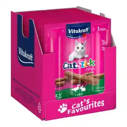 Netto Marken-Discount Vitakraft Mini Cat Sticks Ente & Kaninchen 18 g, 20er Pack Angebot