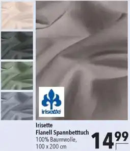 CITTI Markt Irisette Flanell Spannbetttuch Angebot