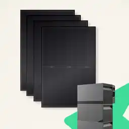 Netto Marken-Discount priwatt Balkonkraftwerk - 4 Solarmodule - 1800 Wp - ohne Halterung - Avocado Orbit M - 6,33 kWh Angebot