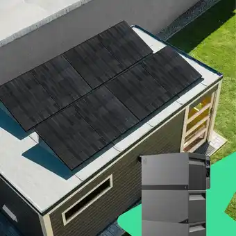 Netto Marken-Discount priwatt Balkonkraftwerk - 4 Solarmodule - 1800 Wp - Flachdach/Garten - Avocado Orbit M- 6,33 kWh Angebot