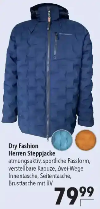 CITTI Markt Dry Fashion Herren Steppjacke Angebot