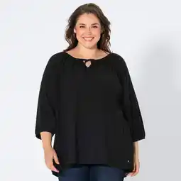 NKD Damen-Langarmshirt mit Crincle-Effekt, große Größen Angebot