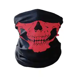 Netto Marken-Discount Rote Skelettmaske / Schal / Schal Halloween - Skelettmaske Angebot