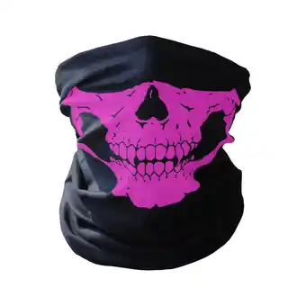 Netto Marken-Discount Rosa Skelettmaske / Schal / Schal Halloween - Skelettmaske Angebot