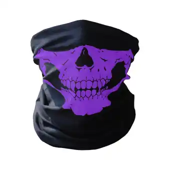 Netto Marken-Discount Lila Skelettmaske / Schal / Schal Halloween - Skelettmaske Angebot