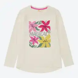 NKD Kinder-Mädchen-Langarmshirt mit Glitzer-Druck Angebot