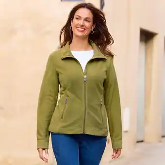 NKD Damen-Fleecejacke mit Umlegekragen Angebot