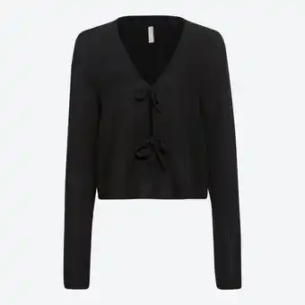 NKD Damen-Strickjacke mit Bindebändern Angebot