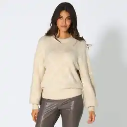 NKD Damen-Jacquardpullover mit Rundhalsausschnitt Angebot