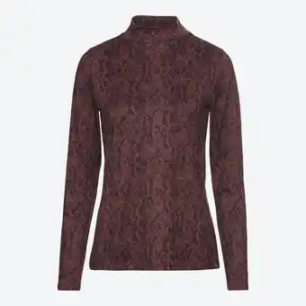 NKD Damen-Langarmshirt mit Stehkragen Angebot