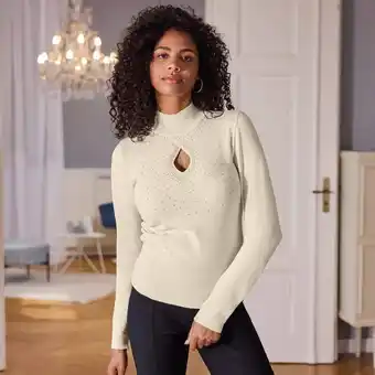 NKD Damen-Pullover mit Glitzersteinchen Angebot