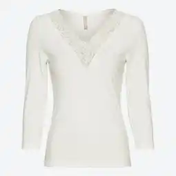 NKD Damen-Langarmshirt mit Spitze Angebot