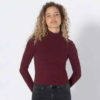 NKD Damen-Langarmshirt mit Stehkragen Angebot