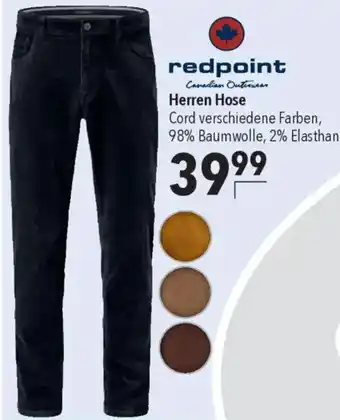 CITTI Markt redpoint Herren Hose Angebot