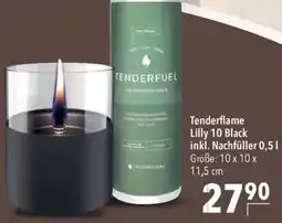 CITTI Markt Tenderflame Lilly 10 Black inkl. Nachfüller Angebot