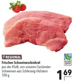 CITTI Markt Frisches Schweineschnitzel Angebot