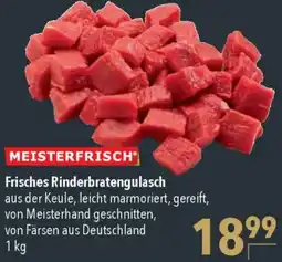CITTI Markt MEISTERFRISCH Frisches Rinderbratengulasch Angebot