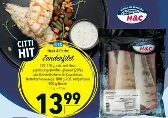 CITTI Markt Haak & Christ Zanderfilet Angebot