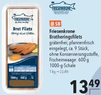 CITTI Markt Friesenkrone Bratheringsfilets Angebot