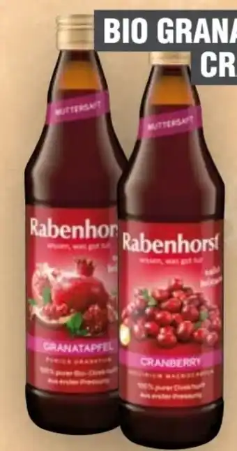 Handelshof Rabenhorst Bio Granatapfel Muttersaft Angebot