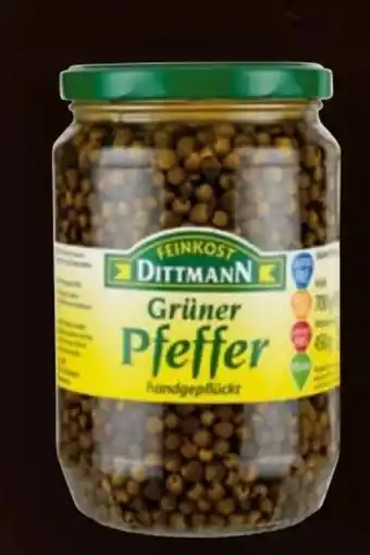 Handelshof Feinkost Dittmann Grüner Pfeffer Angebot