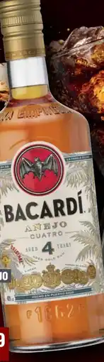 Handelshof Bacardi Añejo Cuatro Rum Angebot