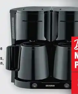 Handelshof Severin Duo-Filterkaffeemaschine KA 9315 Angebot