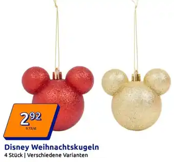 Action Disney Weihnachtskugeln Angebot