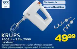 Euronics KRUPS F60814-3 Mix 7000 Handmixer Angebot