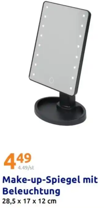 Action Make-up-Spiegel mit Beleuchtung Angebot